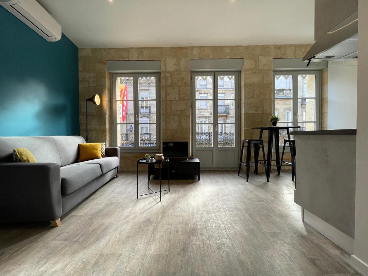 Superbes Studios De Charme, Lumineux Et Climatises En Plein Centre Bordeaux Exterior foto